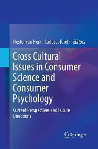 Cover image for Cross Cultural Issues in Consumer Science and Consumer Psychology: Current Perspectives and Future Directions