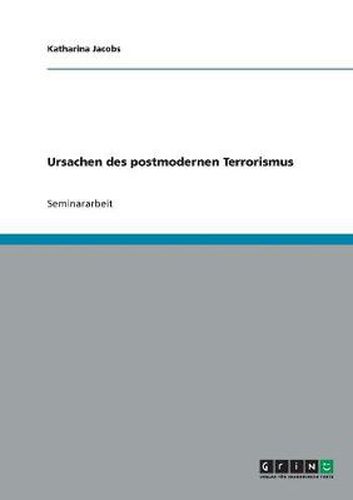 Cover image for Ursachen des postmodernen Terrorismus