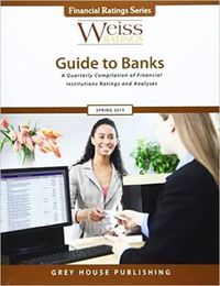 Cover image for Weiss Ratings Guide to Banks.  2015 Editions