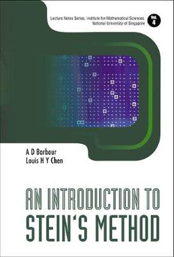 Introduction To Stein's Method, An