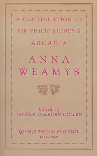 Cover image for A Continuation of Sir Philip Sidney's Arcadia