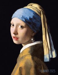 Cover image for Girl With a Pearl Earring Planner 2025