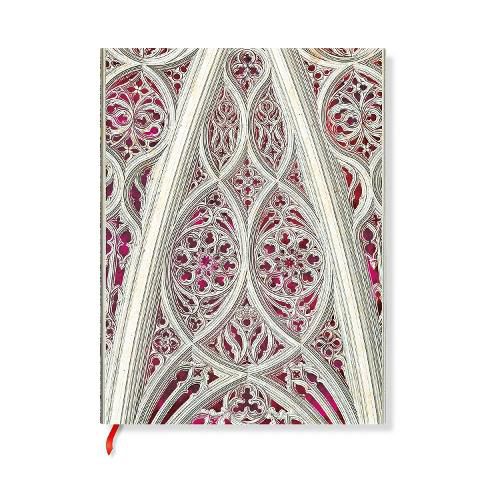 Cover image for Vault of the Milan Cathedral (Burgundy) (Duomo di Milano) Mini Lined Softcover Journal (Elastic Band)