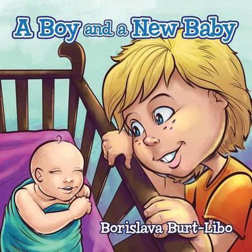 Cover image for A Boy and a New Baby