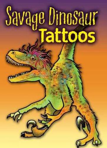 Cover image for Savage Dinosaur Tattoos