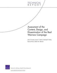 Cover image for Assessment of the Content, Design, and Dissemination of the Real Warriors Campaign