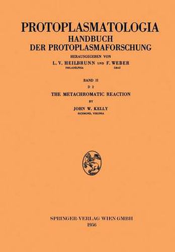 Cover image for The Metachromatic Reaction