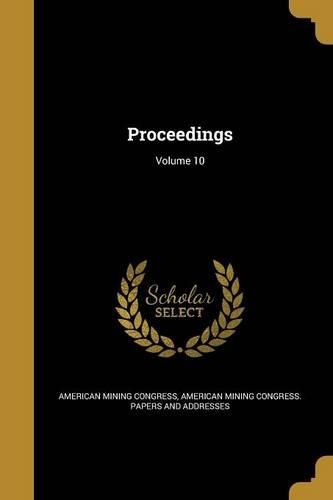 Cover image for Proceedings; Volume 10