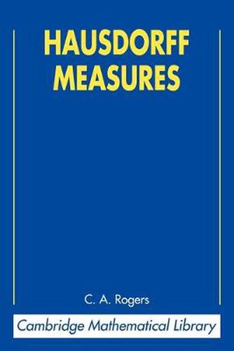 Cover image for Hausdorff Measures