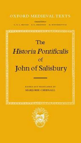 Cover image for The Historia Pontificalis