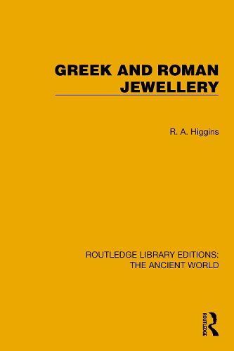 Cover image for Greek and Roman Jewellery