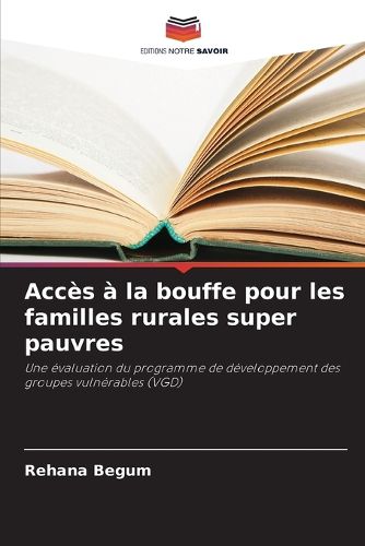 Cover image for Acces a la bouffe pour les familles rurales super pauvres