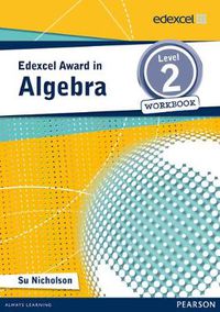 Cover image for Edexcel Award in Algebra Level 2 Workbook