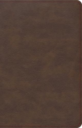 KJV Single-Column Compact Bible, Brown LeatherTouch