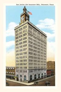 Cover image for Vintage Journal San Jacinto Life Insurance Building, Beaumont, Texas