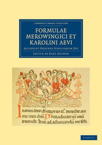 Cover image for Formulae Merowingici et Karolini Aevi: Accedunt Ordines Iudiciorum Dei