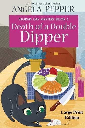 Cover image for Death of a Double Dipper - Large Print