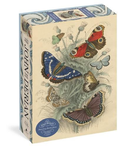 John Derian Paper Goods Dancing Butterflies 750 Piece Puzzle