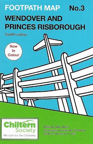 Cover image for Map 3 Footpath Map No. 3 Wendover and Princes Risborough: Twelfth Edition - In Colour