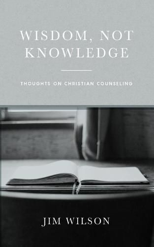 Cover image for Wisdom, Not Knowledge: Thoughts on Christian Counseling