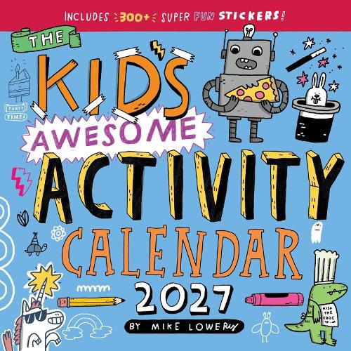 Cover image for Kid's Awesome Activity Wall Calendar 2027