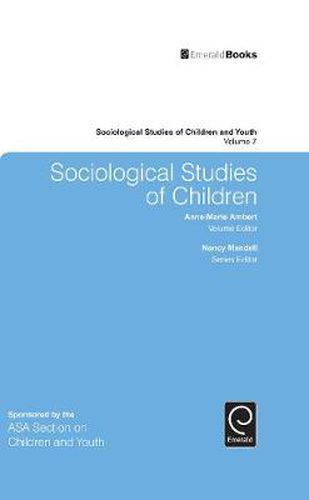 Cover image for Sociological Studies of Children