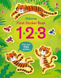 Cover image for First Sticker Book 123