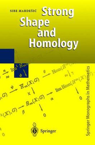 Cover image for Strong Shape and Homology