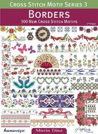 Cover image for Borders: 300 New Cross Stitch Motifs