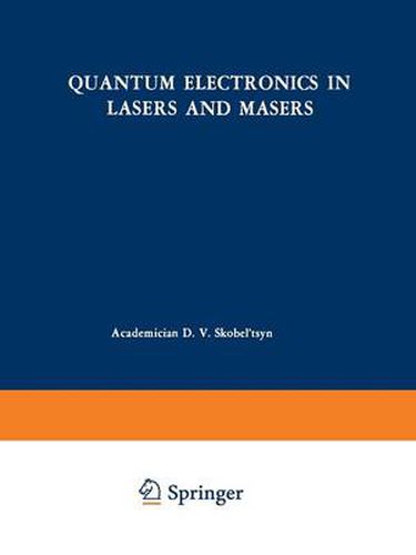 Cover image for Quantum Electronics in Lasers and Masers