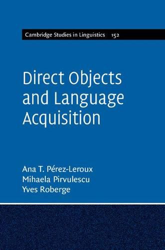 Cover image for Direct Objects and Language Acquisition