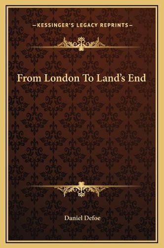 Cover image for From London to Land's End