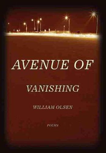 Cover image for Avenue of Vanishing: Poems