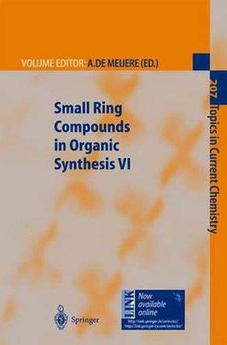 Cover image for Small Ring Compounds in Organic Synthesis VI