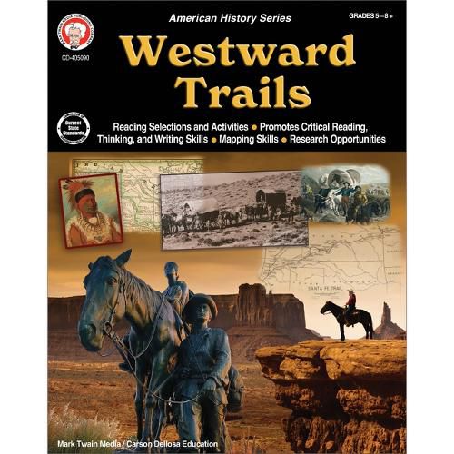 Cover image for American History Series Westward Trails Workbook, Grades 5 - 12