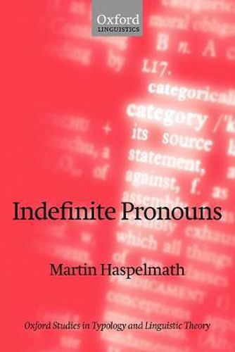 Cover image for Indefinite Pronouns
