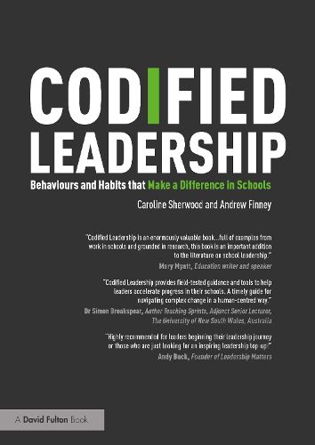 Cover image for Codified Leadership: Behaviours and Habits that Make a Difference in Schools