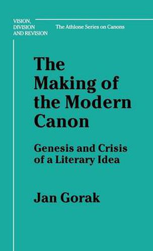 Cover image for The Making of the Modern Canon