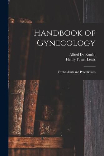 Handbook of Gynecology