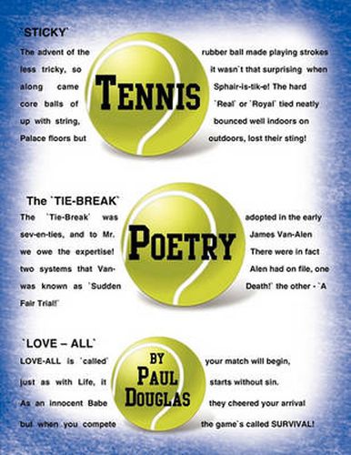 Cover image for Tennis Poetry