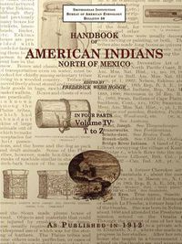 Cover image for Handbook of American Indians North of Mexico V. 4/4