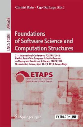 Cover image for Foundations of Software Science and Computation Structures