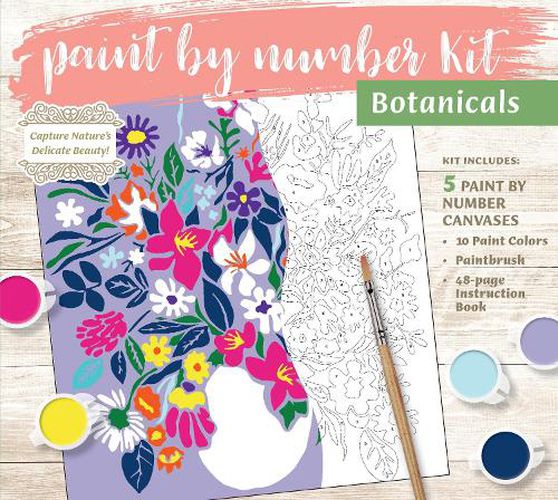 Cover image for Paint by Number Kit: Botanicals