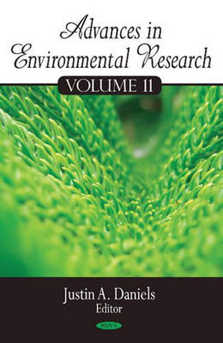 Cover image for Advances in Environmental Research: Volume 11