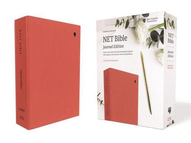 Cover image for NET Bible, Journal Edition, Cloth over Board, Coral, Comfort Print: Holy Bible