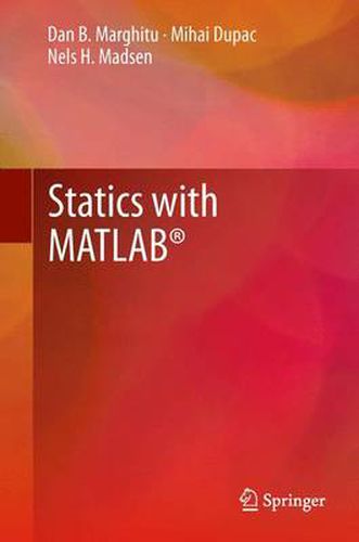 Cover image for Statics with MATLAB (R)