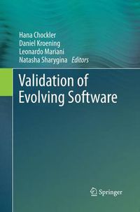 Cover image for Validation of Evolving Software