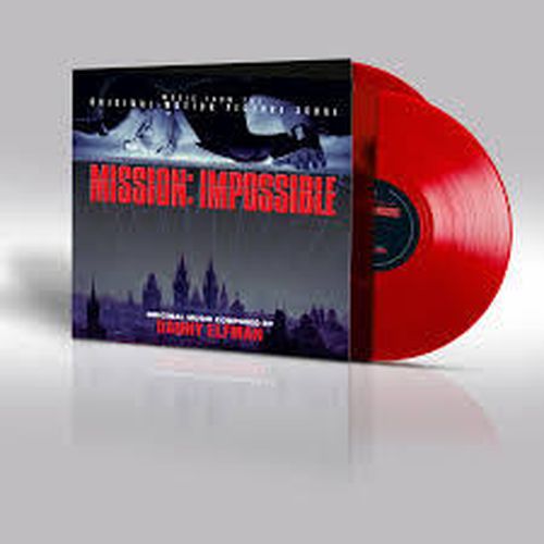 Cover image for Mission Impossible - Soundtrack - Danny Elfman (RSD 2026 Red 2LP Vinyl)