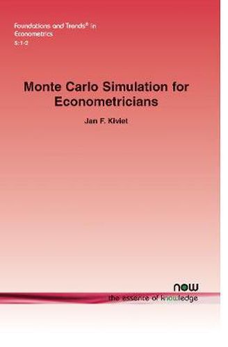 Cover image for Monte Carlo Simulation for Econometricians