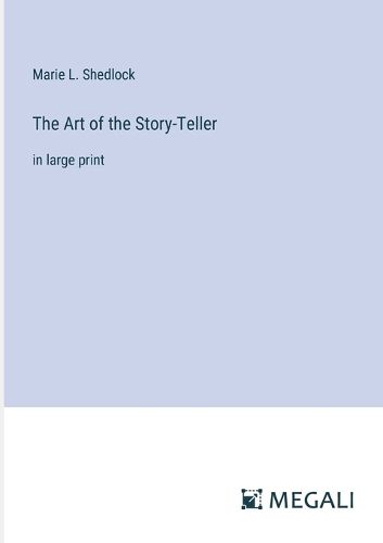 Cover image for The Art of the Story-Teller